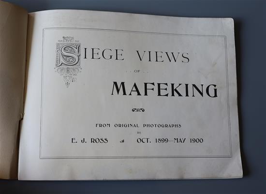 Ross, E.J. - Siege Views of Mafeking from Original Photographs ..., Oct 1899 - May 1900, Eyre and